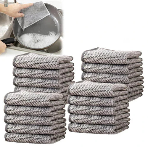 Toalhas de Aço Reutilizável para Limpeza Fácil | Azak®