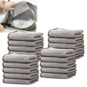 Toalhas de Aço Reutilizável para Limpeza Fácil | Azak®