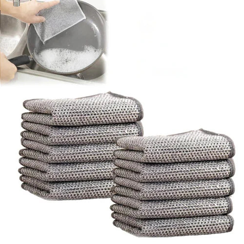 Toalhas de Aço Reutilizável para Limpeza Fácil | Azak®