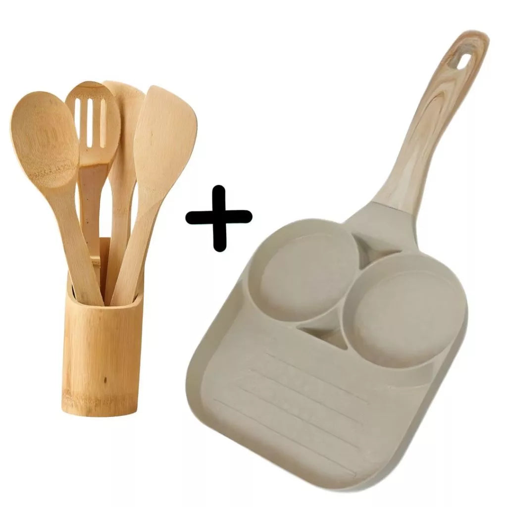 Frigideira Azak® 3 em 1 Antiaderente + Kit de BRINDES