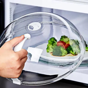 Tampa Anti-Respingos para Micro-ondas e Forno com Saída de Vapor | Azak®